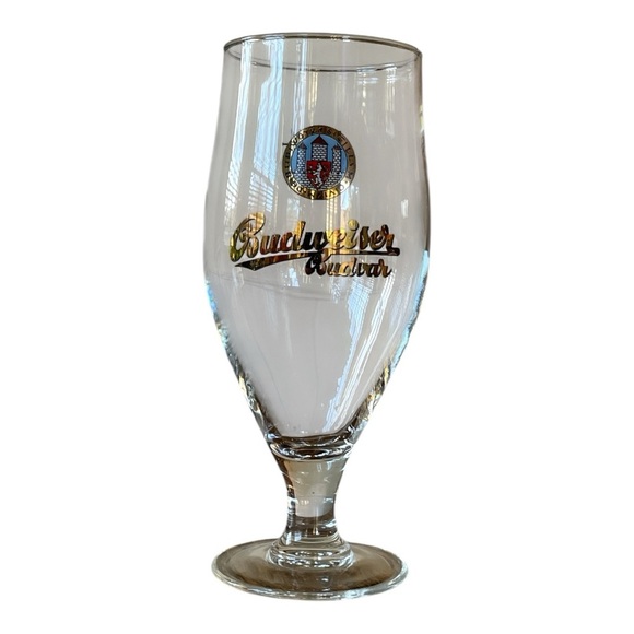 Budweiser Other - Vintage Czech Budweiser Budvar 0.4L Beer Glass circa 1980s